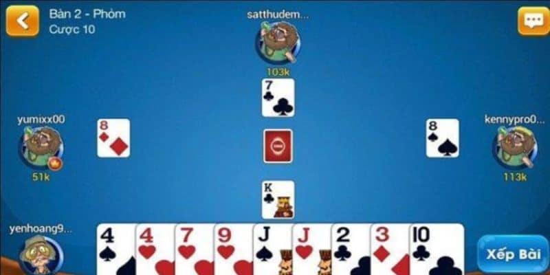 Cách chơi bài phỏm Gemwin đơn giản, dễ hiểu 